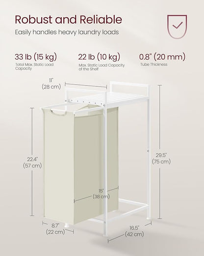 VASAGLE Laundry Hamper, Laundry Basket, Laundry Sorter - Image 5