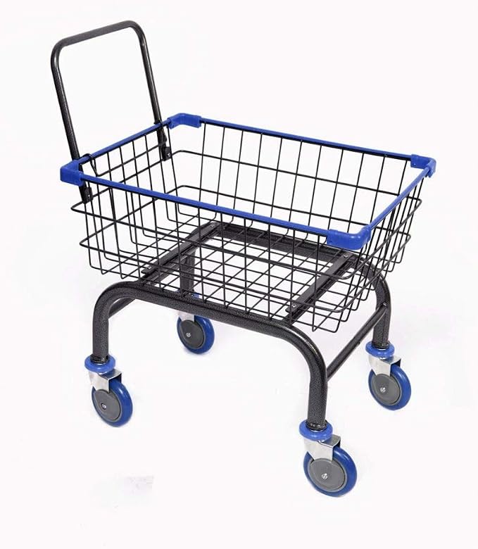 Heavy Duty Laundry and Grocery 1.8 Bushel Cart by ChaminUSA