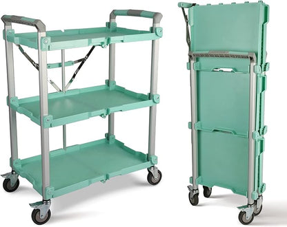 Olympia Tools 89-353 Pack N Roll Collapsible Service Cart, 300LB Capacity by OlympiaTools