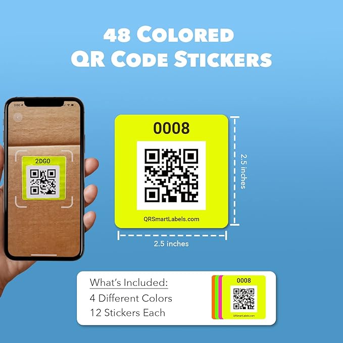 QR Code Stickers with AI Photo Analysis App - Image 7