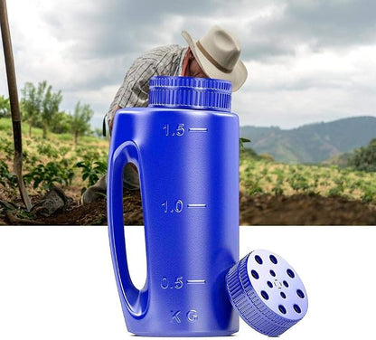 Aramox Hand Held Spreader Shaker Fertilizer Salt Dispenser - Image 5