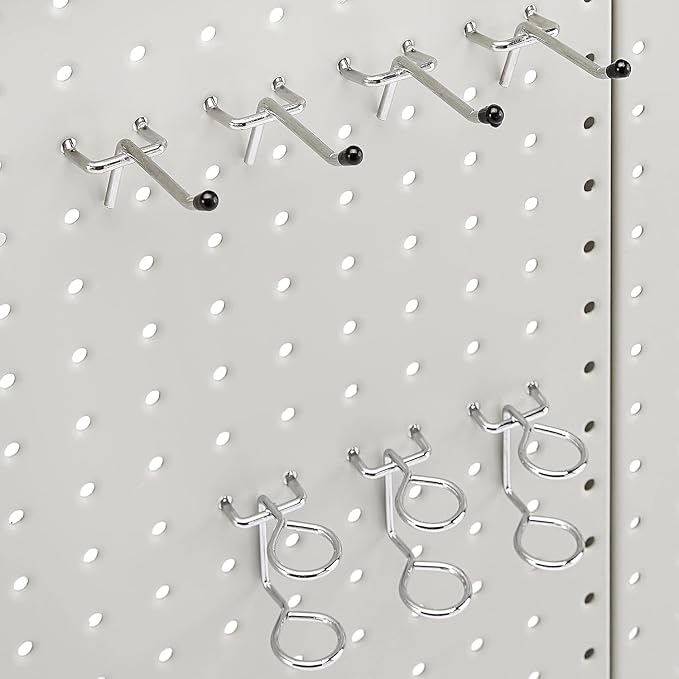 Amazon Basics Rectangular Metal Pegboard Kit - Image 3