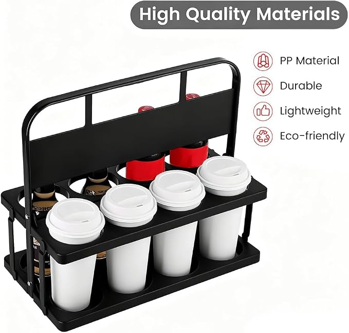 Reusable Drink Carrier with Handle - Image 6