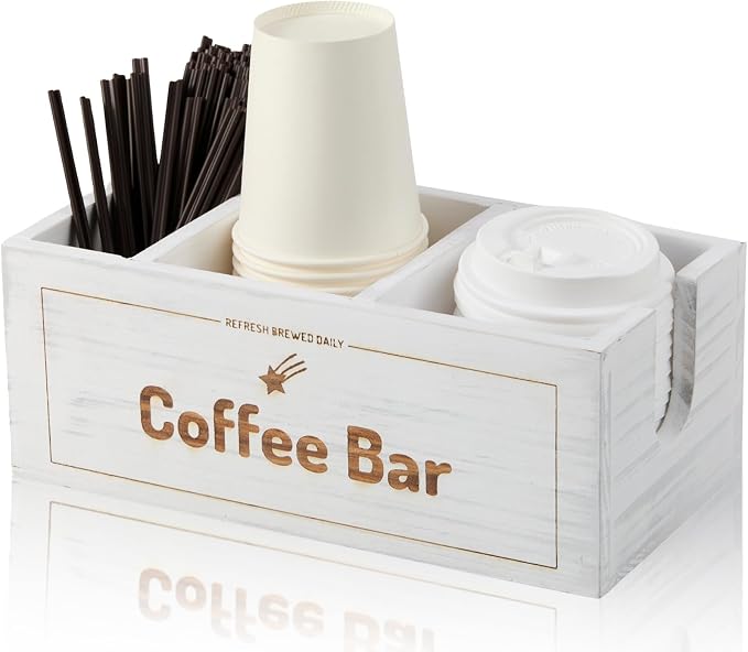 Coffee Station Organizer for Countertop by THORNIA