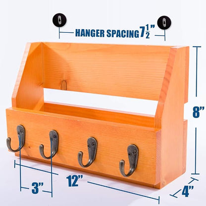 Flintar Wall Mounted Key and Mail Holder - Image 6