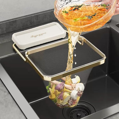 Foldable Kitchen Sink Filter Basket by softmed