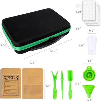 Seed Storage Organizer Box 60 Slots, - Image 3