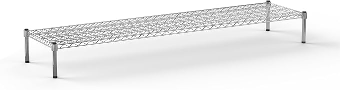 18" Deep x 72" Wide x 8" Height Wire Shelving Kit | 1-Tier | NSF Commercial by Regal+Altair