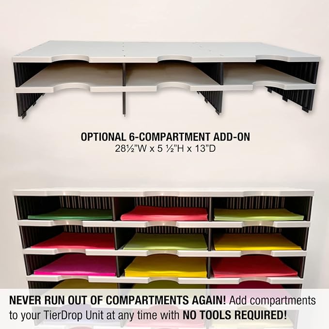 Ultimate Office TierDrop Desktop Organizer Document, and Classroom Sorter. 12 - Image 5