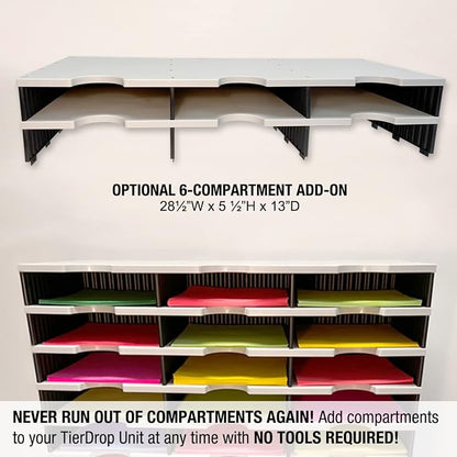 Ultimate Office TierDrop Desktop Organizer Document, and Classroom Sorter. 12 - Image 5