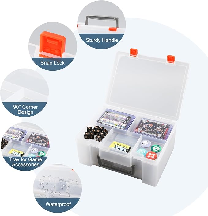 Trading Card Storage Box: Card Case Holder Organizer - Image 4