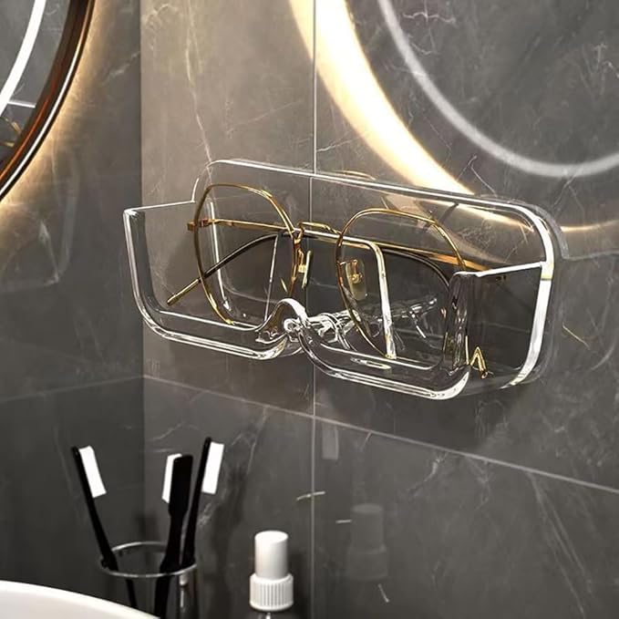 2pcs Eyeglass Holder Wall Mount, Sunglasses Storage Organizer, Glasses Holder - Image 3