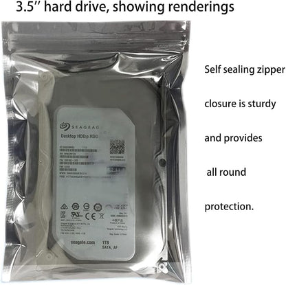 50pcs 5.9x7.8in/15x20cm Anti Static Bags, Premium Resealable Antistatic Bags - Image 3