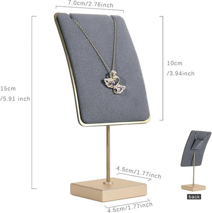 GemeShou Grey velvet necklace display stands - Image 4
