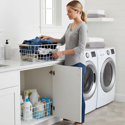LeleCAT white wire baskets for organizing - Image 6