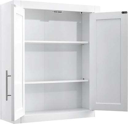 Crosley Furniture Savannah Wall Mounted Bathroom Storage Medicine Cabinet - Image 6