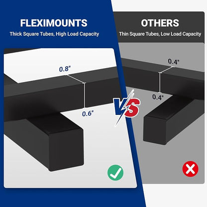 FLEXIMOUNTS 2x6ft Heavy Duty Garage Storage Wall Shelving, 1600lbs Load Capacity - Image 4