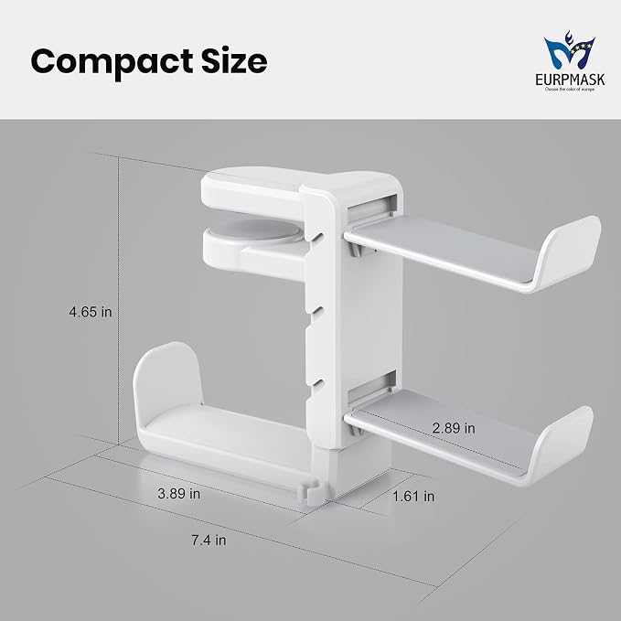 3-in-1 PC Gaming Headset&Controller Holder - Image 7