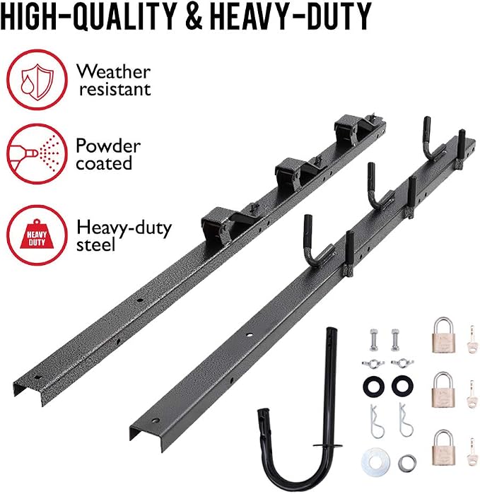 ELITEWILL 3 Place Weedeater Rack and 2 Place Backpack Blower Rack - Image 4