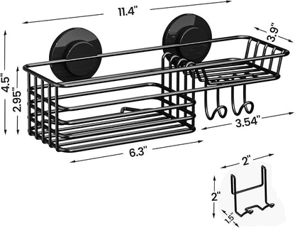 LEVERLOC Shower Caddy Suction Cup, Suction Caddy - Image 2