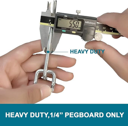 1/4 inch Extra Thick Pegboard Accessories Kit, Only Suitable - Image 5
