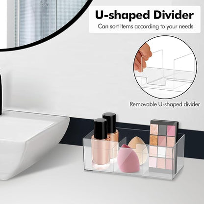 Poeland 2 Pack Makeup Organizer, Stackable Storage Organizer - Image 2