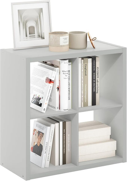 4-Cube Cubicle Bookshelf, Cube Bookcase - Image 5