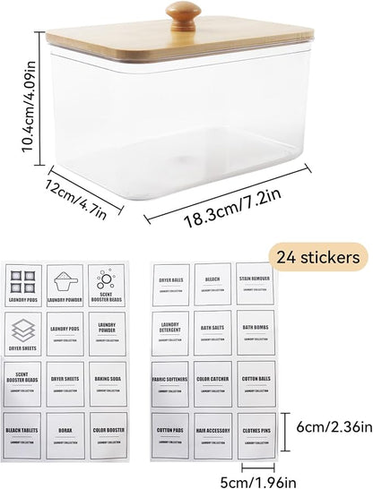 Klmnop Acrylic Dryer Sheet Holder - Image 2