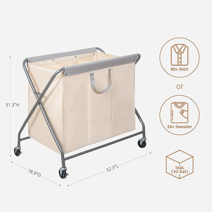 STORAGE MANIAC 160L Collapsible Laundry Hamper - Image 3