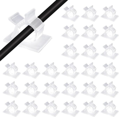 Viaky Self Adhesive Cable Clips, Wire Organize Cables Wire Management Clamps by Oneclickforallyourneeds%EF%BC%81