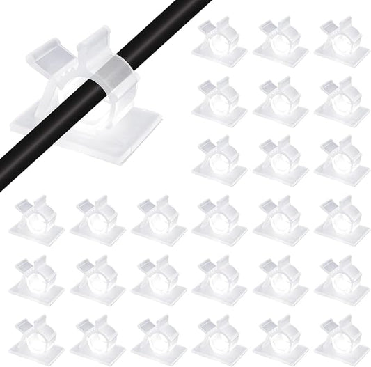 Viaky Self Adhesive Cable Clips, Wire Organize Cables Wire Management Clamps by Oneclickforallyourneeds%EF%BC%81