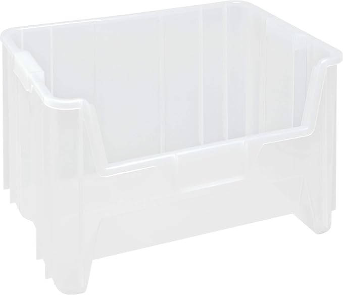 Hudson Exchange 20" x 15" x 12.5" Plastic Giant Stackable Hopper Bin Container by HudsonExchange