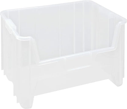 Hudson Exchange 20" x 15" x 12.5" Plastic Giant Stackable Hopper Bin Container by HudsonExchange