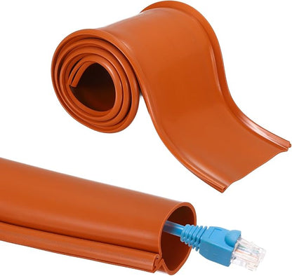 MECCANIXITY 3.3ft Cable Management Sleeve, 1 3/8 Inch, ID Flexible Cord Wires by MECCANIXITY