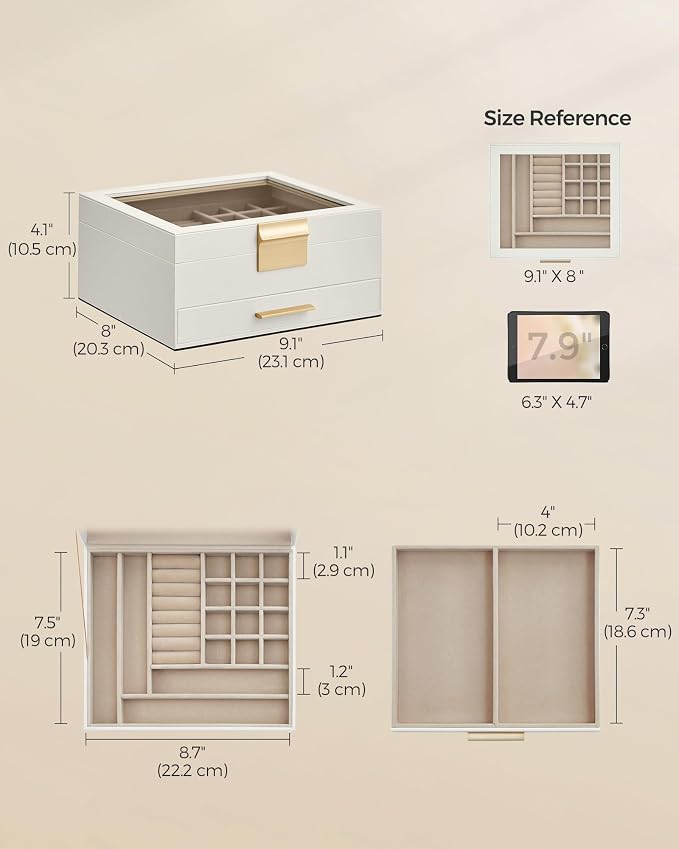 SONGMICS Jewelry Box Organizer - Image 5