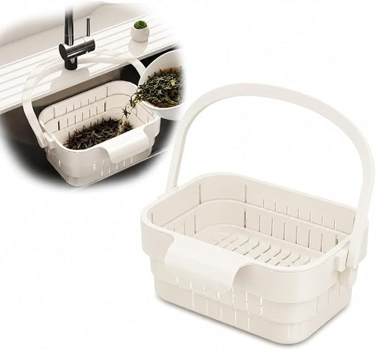 Foldable Sink Drain Basket, Hang Collapsible, Colander by Unknown