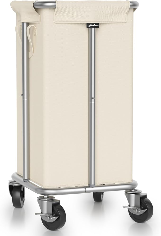 Laundry Basket with Wheels, 115L Rolling Laundry Hamper Large Dirty Clothes - Image 8