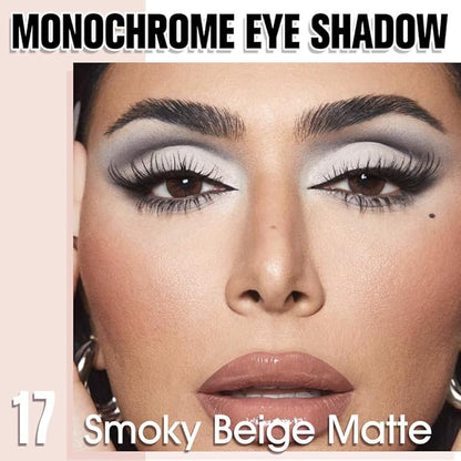 Nude Beige Single Matte Eyeshadow Makeup, Neutral Powde Eye Shadow - Image 2