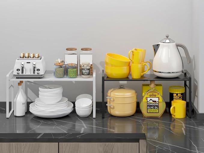 Expandable Cabinet Shelf Organizer Riser - Image 5