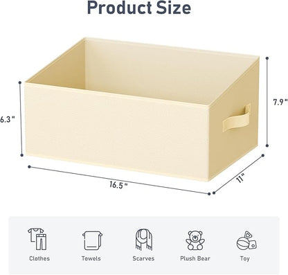 DIMJ Closet Storage Bins 6 Pack - Image 2