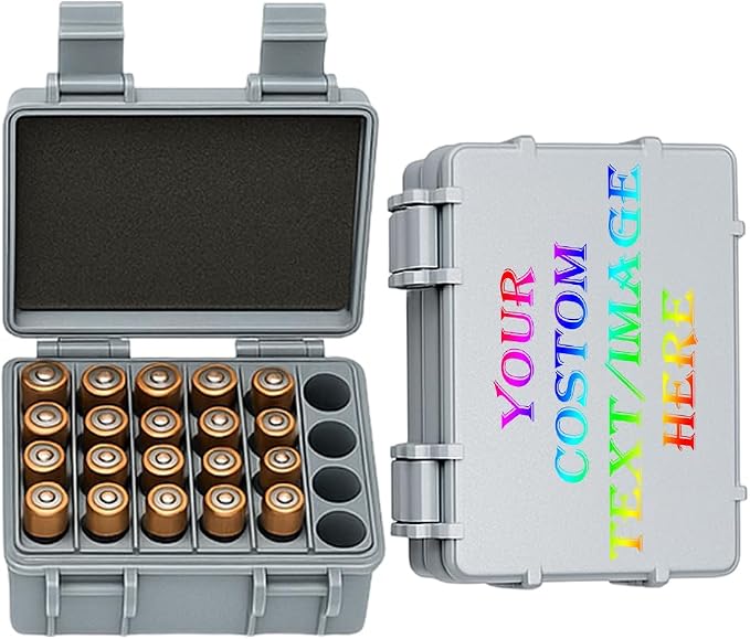 Custom Battery Storage Organizer Box by Unknown