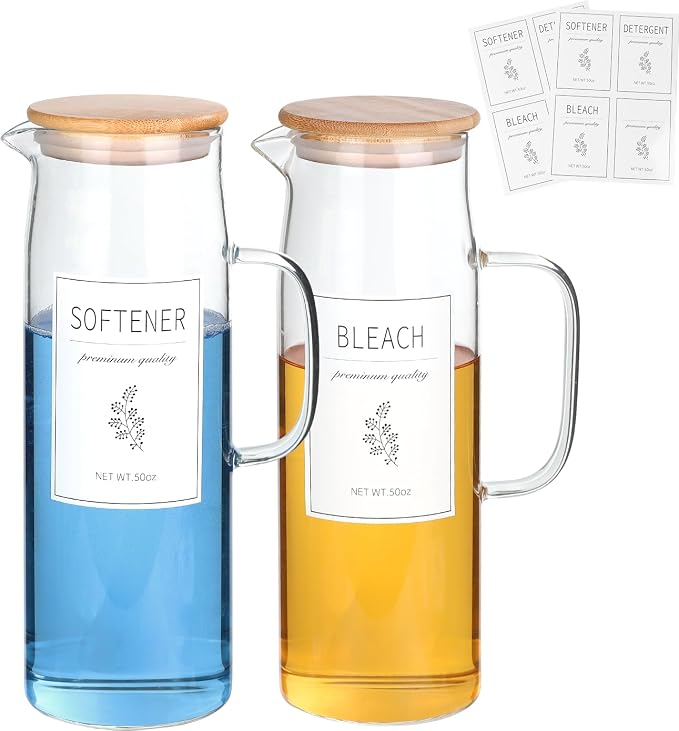 Laundry Detergent Dispenser Set by KitHero