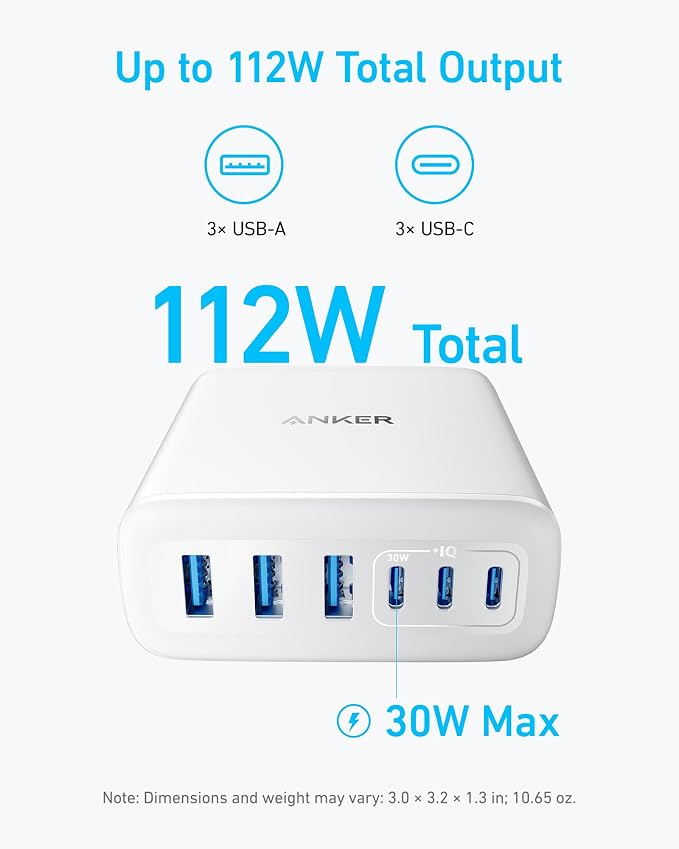 Anker Desktop Charger, Fast Charging USB C Charger - Image 4