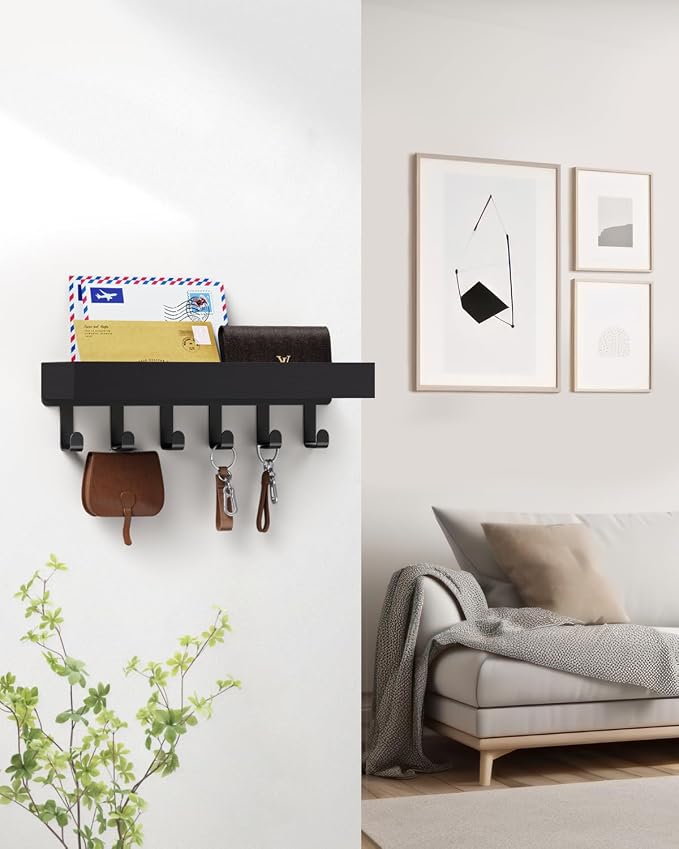 Key Holder Wall Mount Adhesive Magnetic - Image 2
