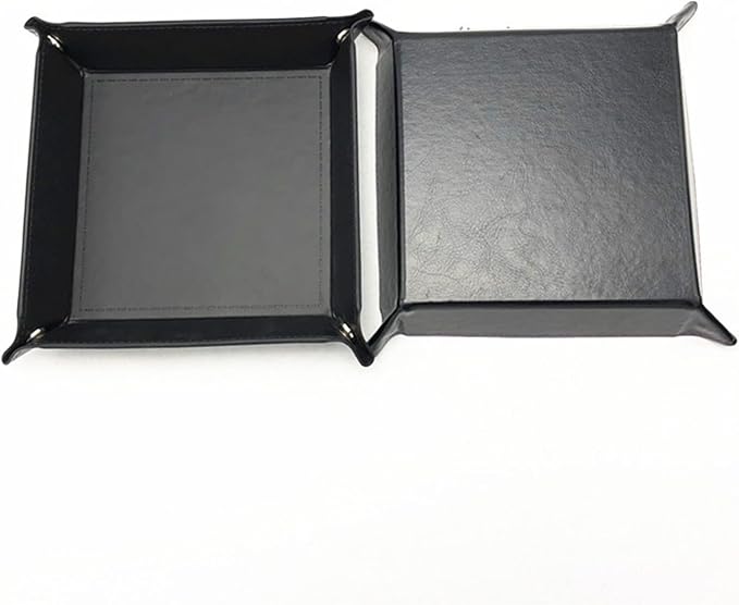 siduater Valet Tray Desktop Storage Organizer – Vegan Leather Catchall Tray - Image 5