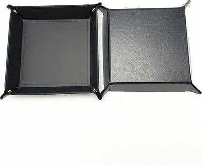 siduater Valet Tray Desktop Storage Organizer – Vegan Leather Catchall Tray - Image 5