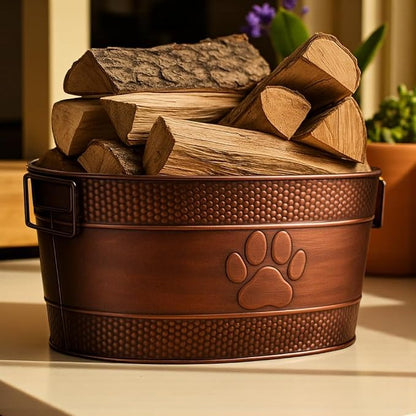 BREKX 25-Quart Tub for Firewood Storage Rack Log Holder - Image 6