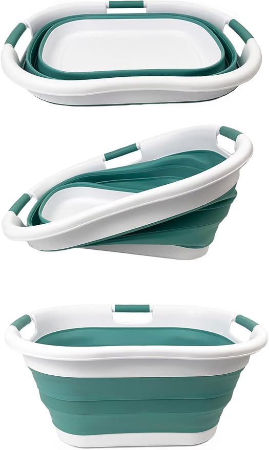 SAMMART 40L Collapsible Plastic Laundry Basket - Image 7