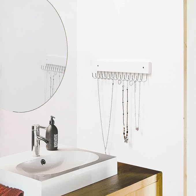 Hanging Jewelry Organizer Wall Mounted, Modern Jewelry Display - Image 4