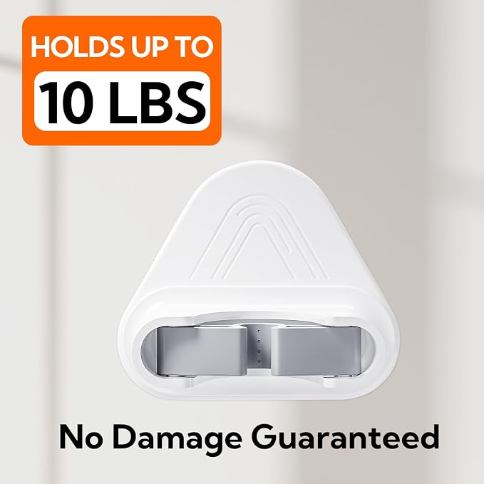 hookay 10lbs Broom and Mop Grippers, Damage-Free Hanging Wall Mount Broom Holder - Image 4
